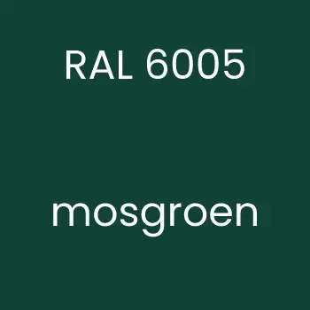 RAL6005 mosgroen kleurbox